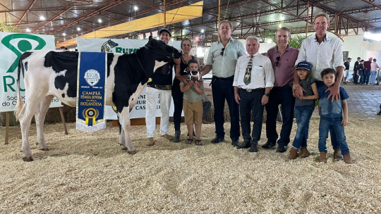 Julgamento da Raça Holandesa movimenta 43ª EXPOVEL 2024 em Cascavel